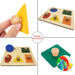 Montessori Multi Shape Wooden Puzzle Toy Baby Toddler First 3