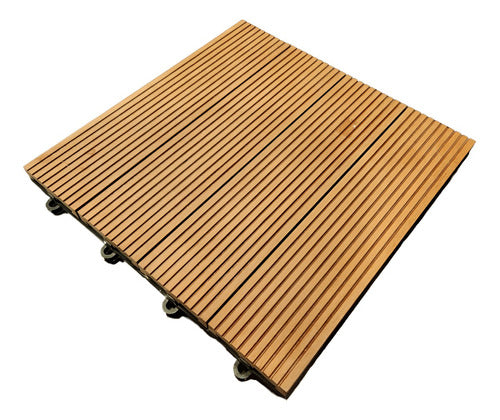 Interlocking WPC Deck Tile 30x30 cm Per Unit 0