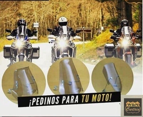 Parabrisa H-nx400 Falcon/xr250tor/xr150 Humo Corto - Bondio 1