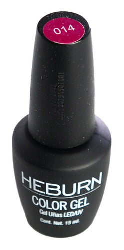 Heburn Kit X12 Esmaltes Semipermanentes Gel On-off Manicuria 5