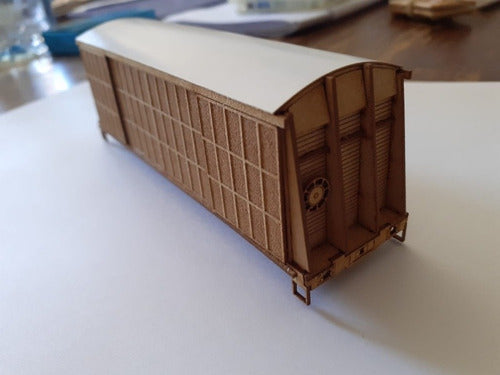 Minitrenes Double Door Wagon Indupa, First Series 1