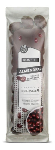 Chocolate Colonial Almonds Dipped in Milk Chocolate 100g X6 1