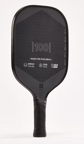 Artengo Decathlon 100 Pickleball Paddle - Black 0