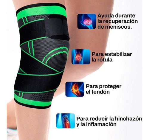 Tobillera Ajustable + Rodillera Deportiva Previene Lesiones 2