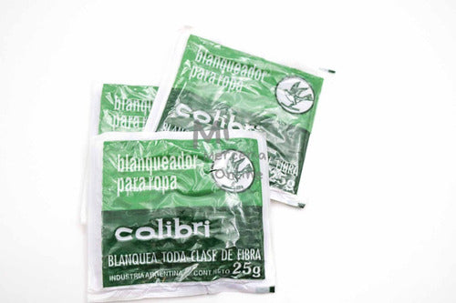 Colibri Whitening Powder for Clothes - Pack of 3 x 25 grams 1