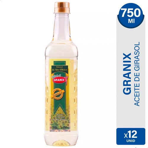 Granix High Oleic Sunflower Oil X12 0