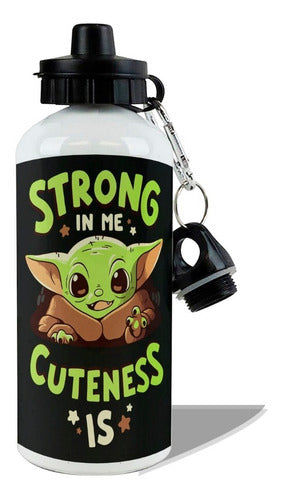 Punto Bizarro Botella Deportiva - Star Wars (Baby Yoda Disappointed) 1