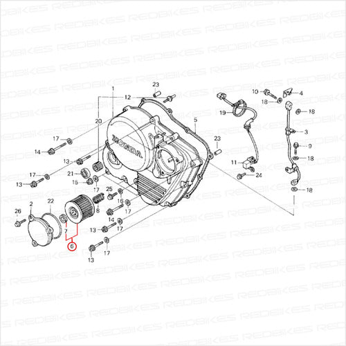 Honda Kit Service Filtro Aceite Aire XR 600 Original M1 1