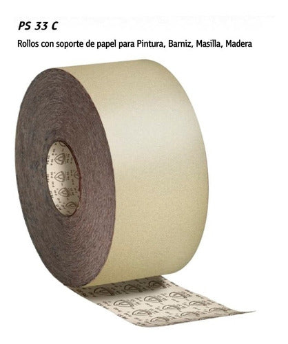 Klingspor Anti-Blocking Sandpaper Roll 115 Mm X 50 Mts Grain 240 1