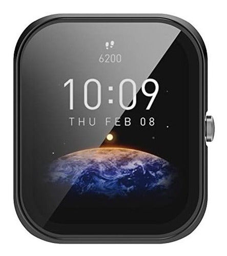 Tencloud Black Protective Case for Amazfit Bip 3 Pro/Bip 3 4