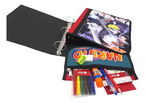 Exclusive Saint Seiya Folder + Pencil Case + Stationery Set #298 2