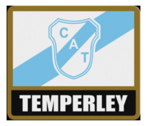 Genérica Parche Termoadhesivo Flag Temperley 0