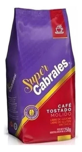 Cabrales Super Tostado Molido Café 250g 0