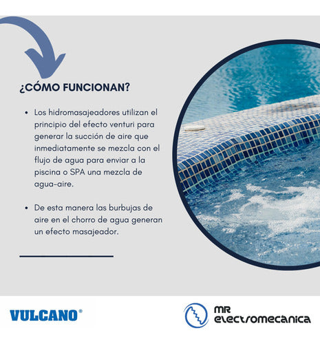 Vulcano Jet Hydro Massager for Pools 5