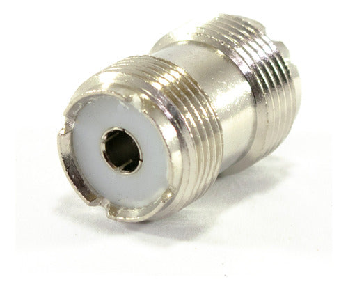 ELUMILED 2 Union Connectors UHF VHF Female Female Barrel PL259 0