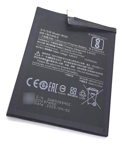 Xiaomi BN36 Battery for Mi A2 Mi 6X M1804D2SG 0