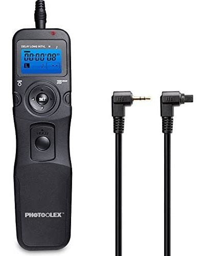 Photoolex Timer Cable for Canon EOS Rebel T6 T7 80D 70D 0