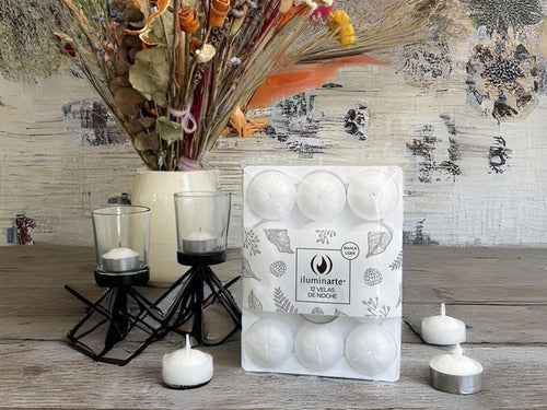 Velas De Noche 4 Pack X 12c/u, 48 Velas En Lapstu 3