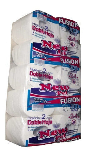 New Pel Double Sheet Toilet Paper 30mts Each X 40 Units 0