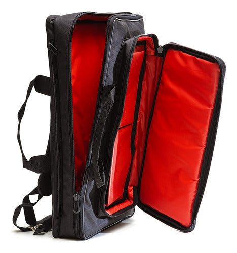 Funda Bolso Mochila Negra Para Consola Pioneer Ddj 400 Rb 2