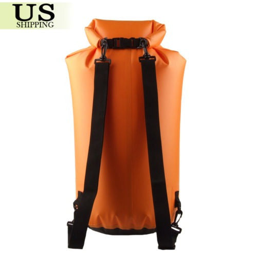 60l Impermeable Flotante Seco Bolsa Mochila Deriva Canoa Kay 0