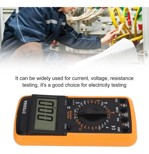 Multimetro Multi Tester Digital Profesional Lcd 6