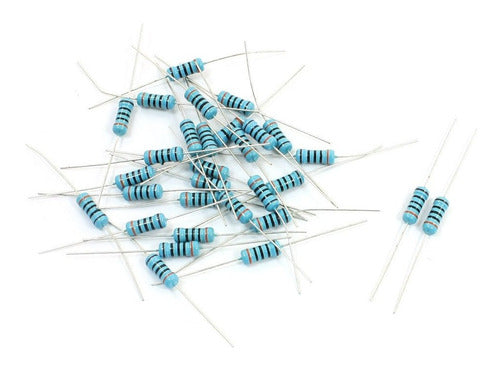 Informatica San Isidro Pack of 300 1 Watt Resistors in 30 Different Values - 1K to 820K Ohm 3