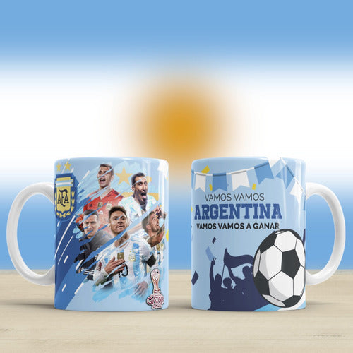 Sublismall Argentina Champion Mugs | Plastic Polymer | Wholesale X 20 2