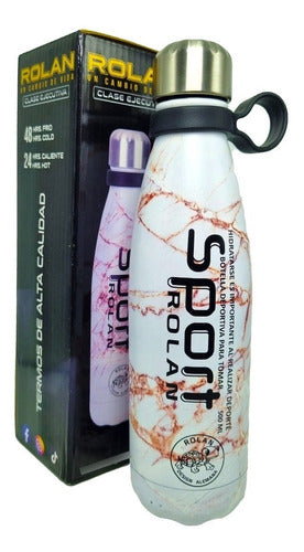 Rolan Thermal Sports Bottle 500ml Stainless Steel 3