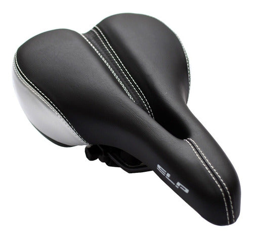 Gariottti Anti-Prostatic Wide Padded MTB Bicycle Seat 0