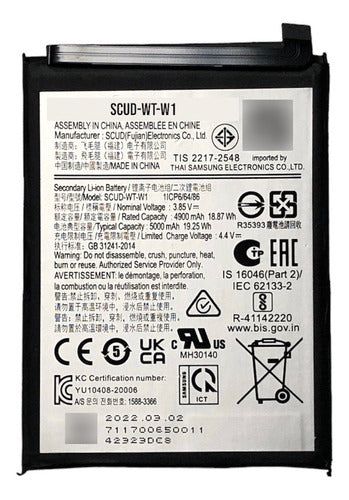 Battery Compatible with Samsung A04e SCUD-WT-W1 0