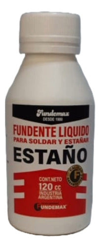 Fundente Liquido Soldadura Estaño 120cc Fundemax Rq 0