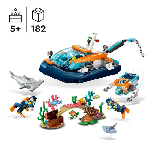 LEGO City Ocean Exploration Submarine Ship 60377 1