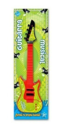 Guitarra Musical Duende Azul Fibro 6066 0