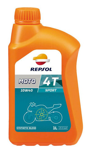 Aceite Moto 10w40 Repsol Smarter Sport Semi-sintetico España 0