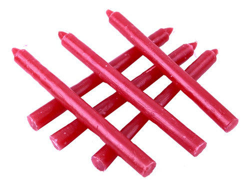 Pack of 100 Long Plain Candles 1
