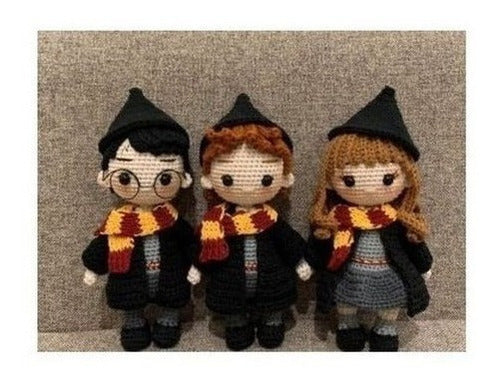 Pack 3 Patrones Amigurumi Harry Potter Crochet 0