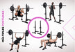 Rack Sentadillas Soporte Gym Pecho Squat Hombros Regulable 1