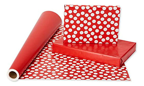 Rollo Gigante De Papel De Regalo Reversible American Greetin 1