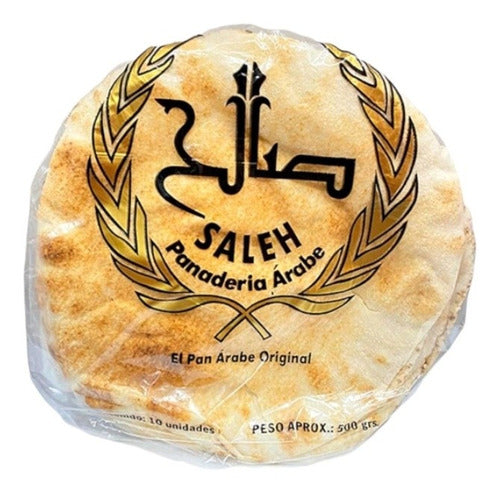Saleh Original Arabic Bread 500g Pack of 3 Bags 0