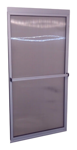 White Aluminum Shower Screen - Custom Made - 150x180 0