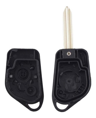 Complete Shell Key Berlingo 2 Round Buttons 1