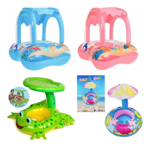 Intex Baby Float with Double Canopy - Unique Designs 0