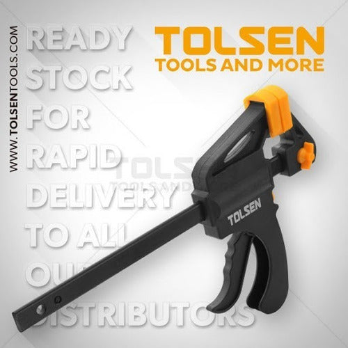 Tolsen 24-Inch Quick Release F-Clamp Press 1