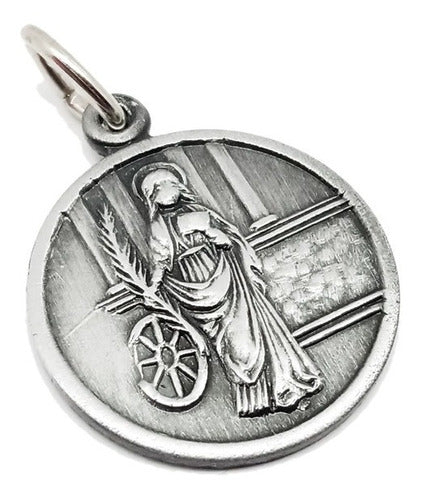 Santa Catalina Medal - Includes Chain + Engraving - 20mm/Al 0