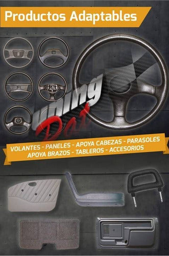 Fiat Steering Wheel Duna - Uno 4 Spokes 5