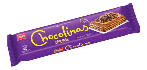 Bagley Chocolinas Original Chocolate 250g 0