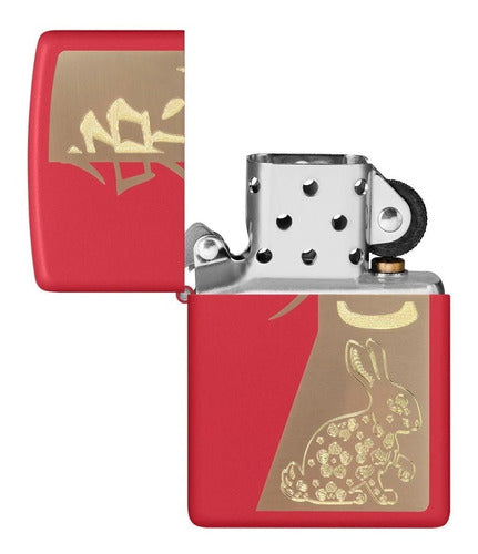 Zippo Year Of The Rabbit Original Garantia 29126 6