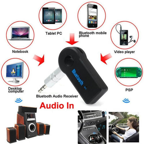 Receptor De Audio Para Auto Bluetooth 3.0 Por Mayor 50 Unds 2