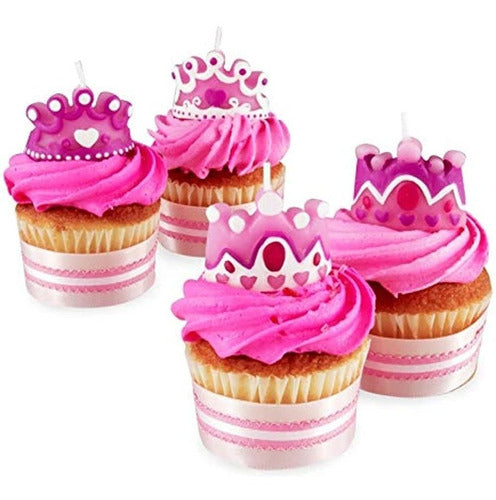 Wilton Princess Candles 4pc 2811-1001 1